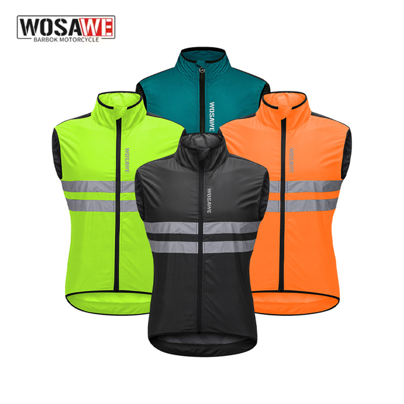Cycling Gear Man - WOSAWE Rompi Bersepeda Pria Ringan, Dapat