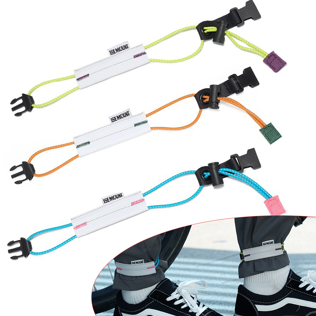 Cycling Gear Man - Tali Celana Bersepeda Reflektif, Tali Klip