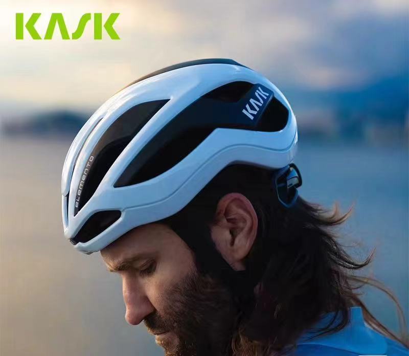 Cycling Gear Italian - Helm Sepeda KASK Elemento Aero, Helm