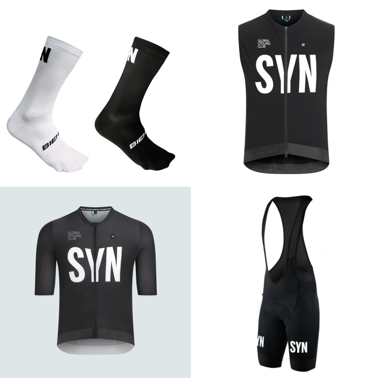 Padded Cycling Shorts - Setelan Bersepeda Lengan Pendek Musim Panas