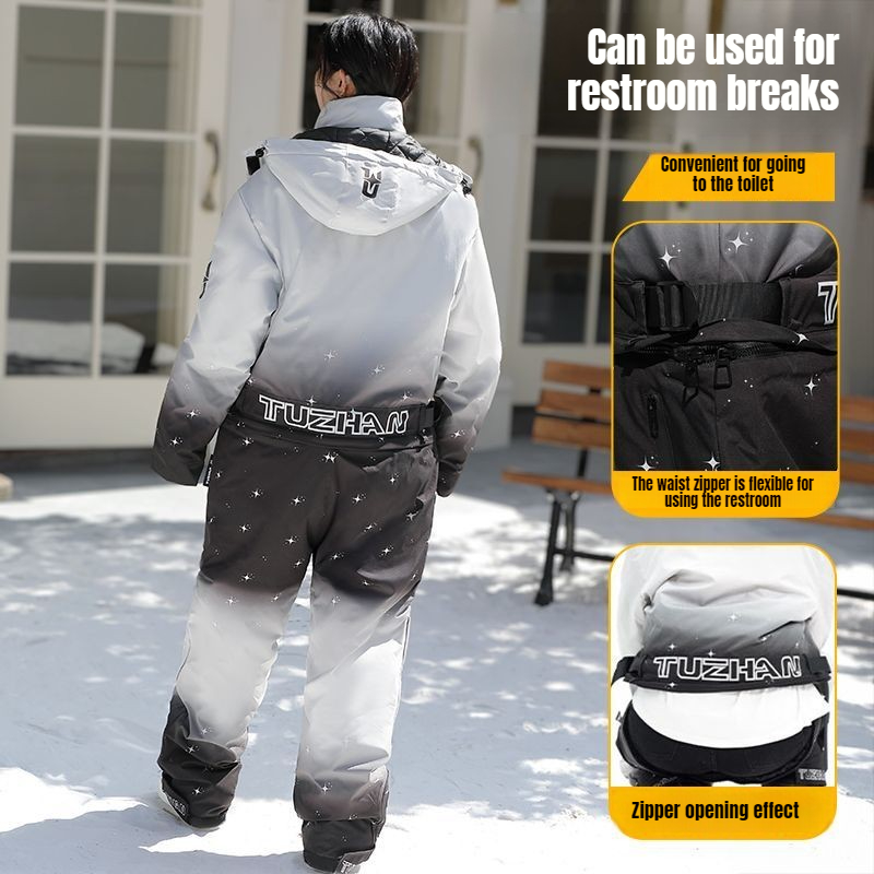Pakaian Ski Musim Dingin Tahan - Cycling Gear Waterproof ulasan dan harga
