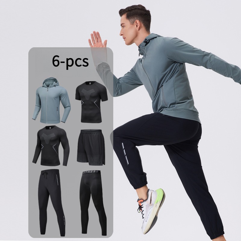 Setelan Olahraga Pria 6 Potong - Cycling Gear Man ulasan dan harga