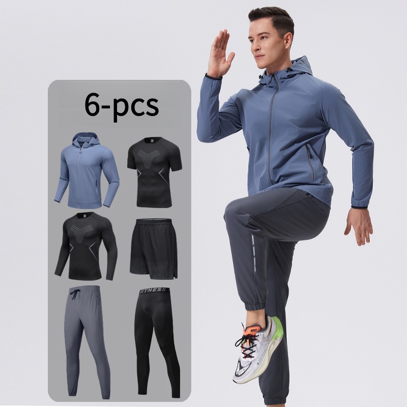 Setelan Olahraga Pria 6 Potong - Cycling Gear Man ulasan dan harga