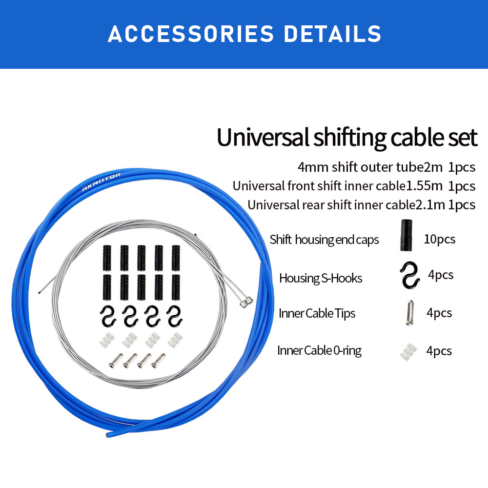 AKA Set Kabel & Selubung Rem/P - Cyclocross Gearing ulasan dan harga