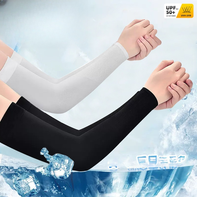 2 Buah Sarung Tangan Sutra Es, - Cycling Gear For Women ulasan dan harga