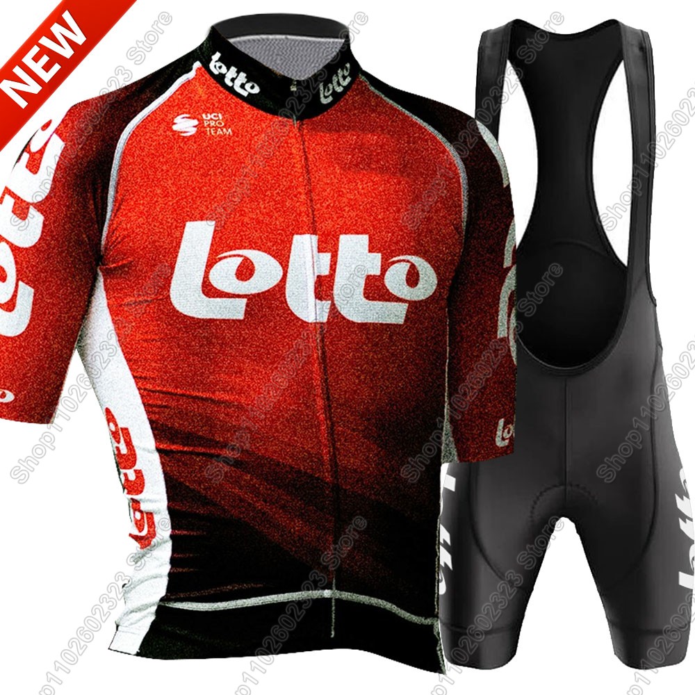 Set Jersey Bersepeda Tim Lotto - Padded Cycling Shorts ulasan dan harga