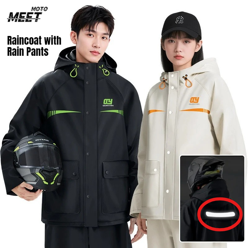 Jas Hujan Anti Air dengan Cela - Cycling Gear Waterproof ulasan dan harga
