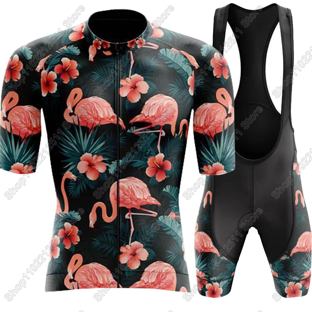 Set Jersey Bersepeda Flamingo  - Padded Cycling Shorts ulasan dan harga
