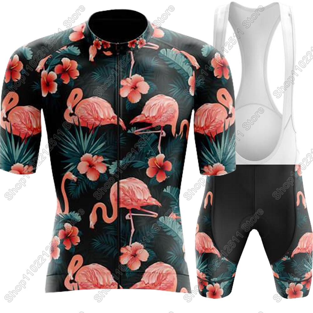 Set Jersey Bersepeda Flamingo  - Padded Cycling Shorts ulasan dan harga