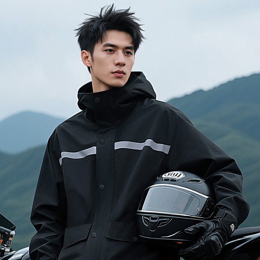 Jas Hujan Terpisah Anti Air de - Cycling Gear Waterproof ulasan dan harga