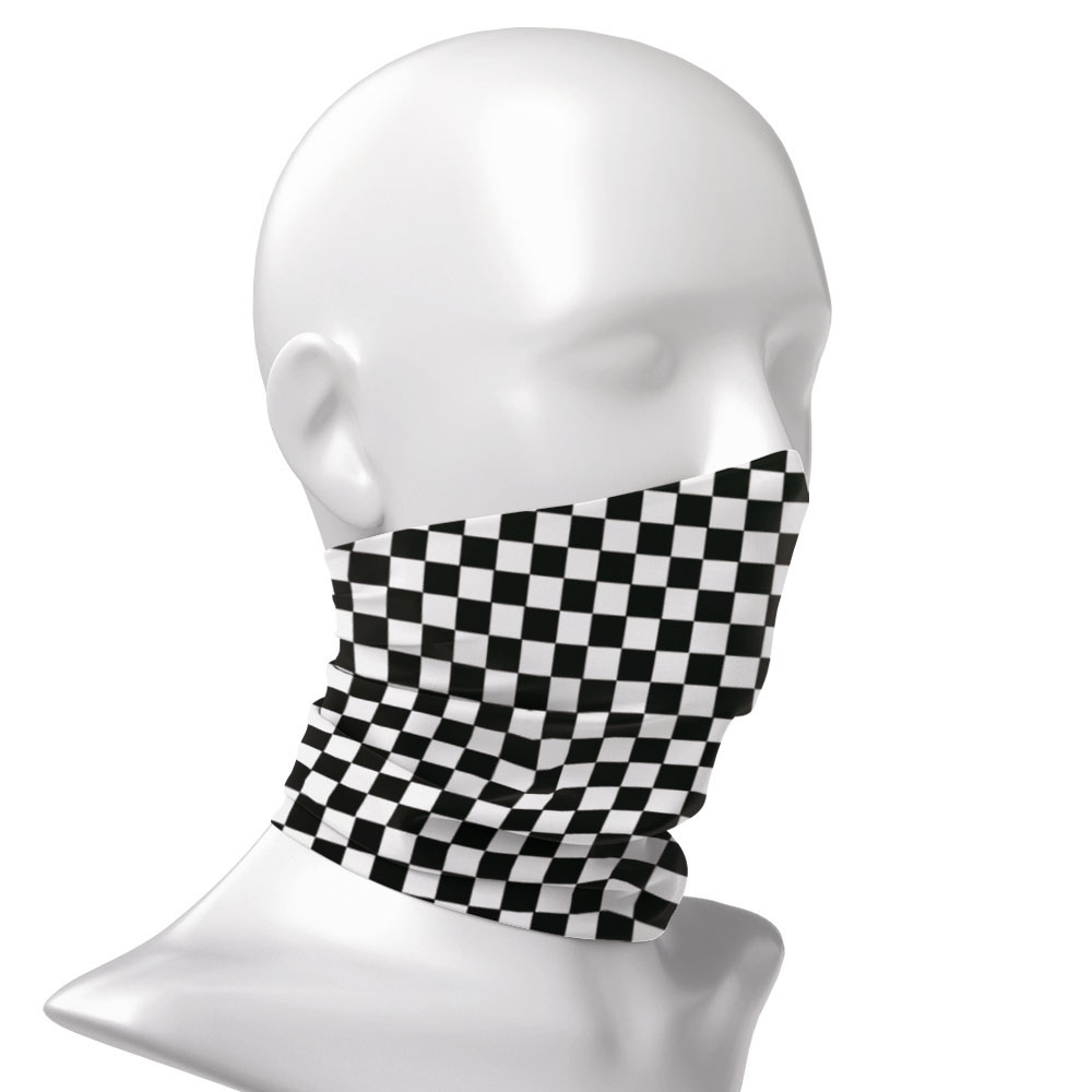 Bandana motif kotak-kotak, Ban - Cycling Gear Man ulasan dan harga